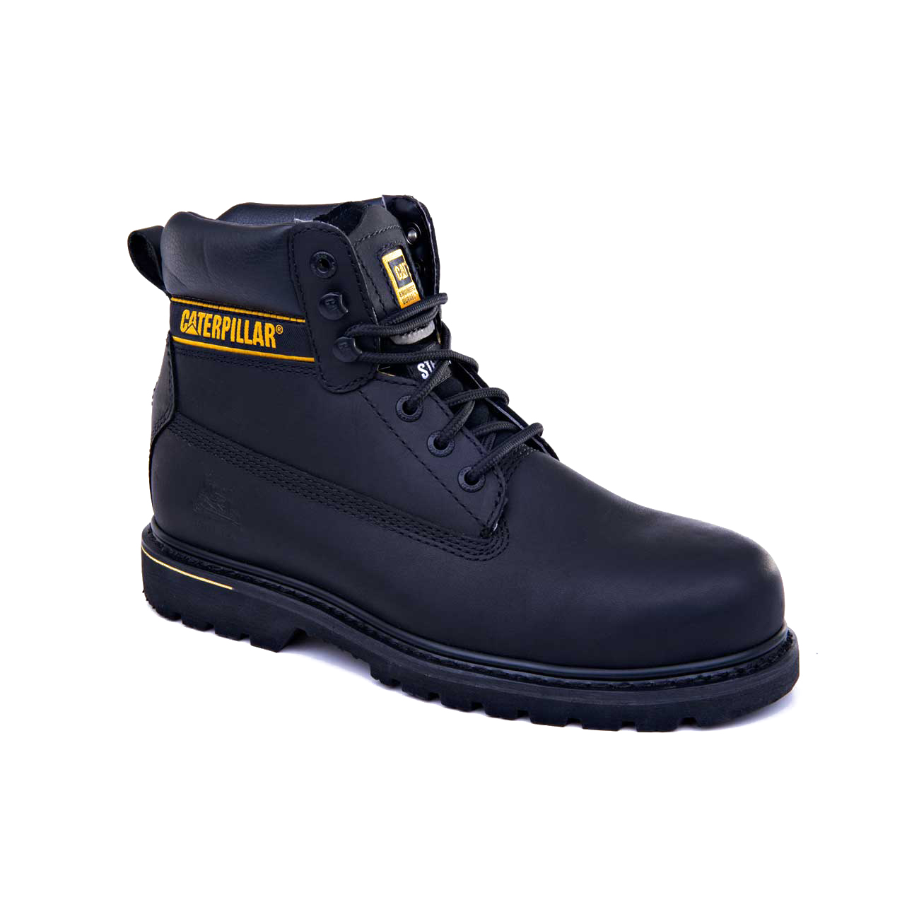 Men's Caterpillar Holton St - Sa Safety Boots Black Ireland UNEA84392